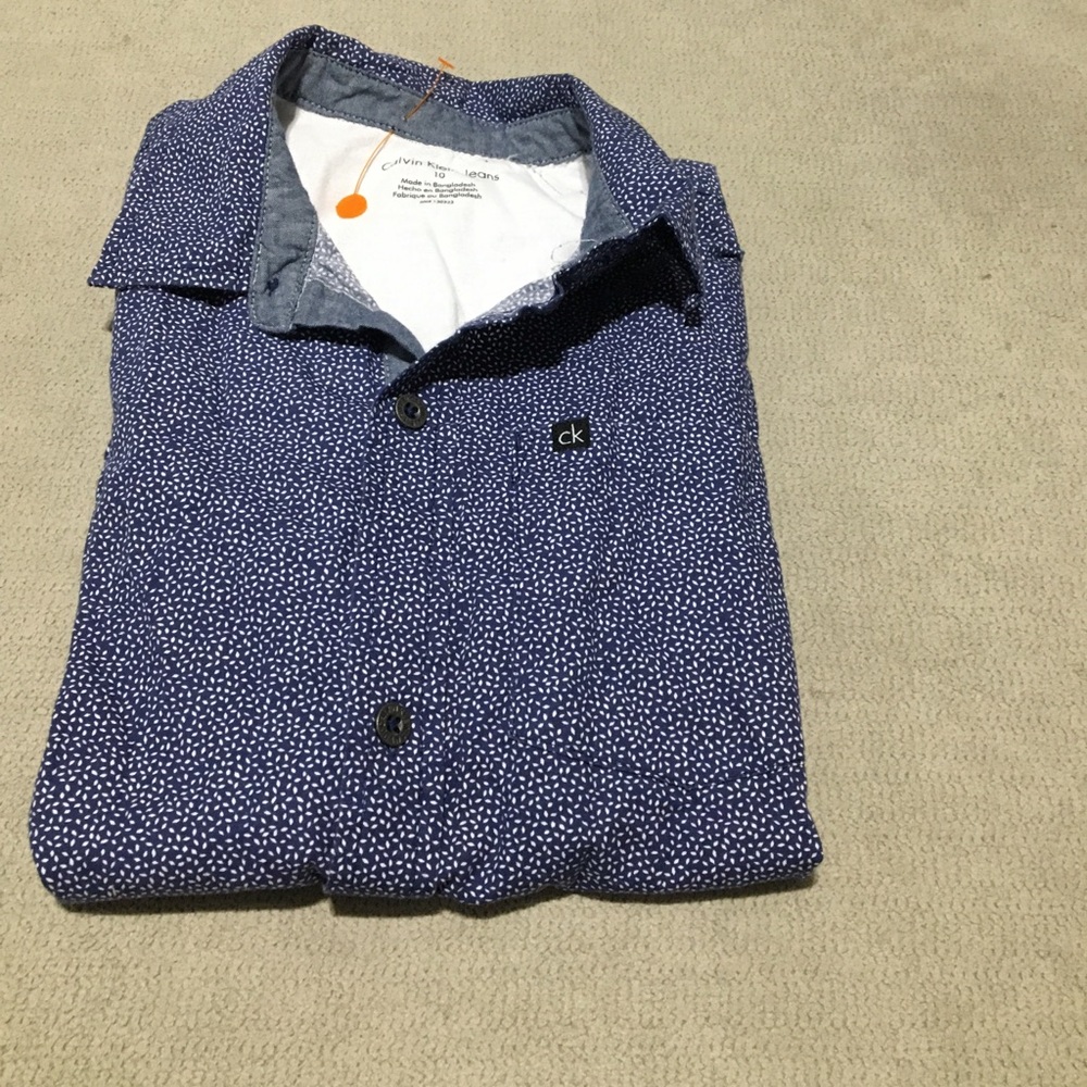 Calvin Klein buttoned down shirt